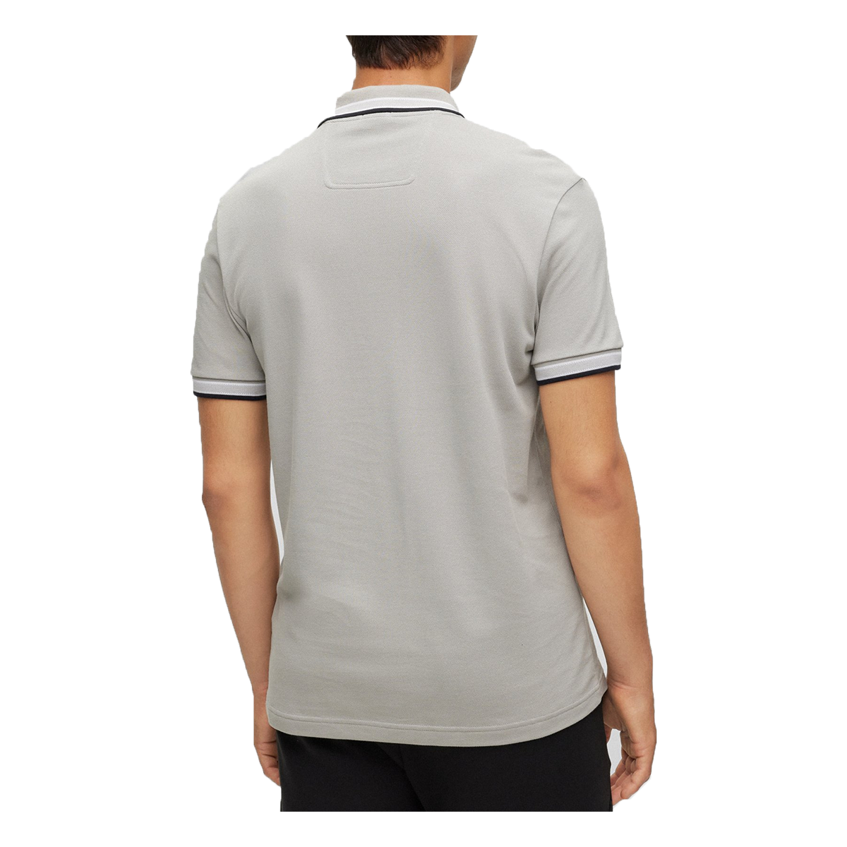 BOSS 'PADDY' REGULAR FIT POLO IN GREY