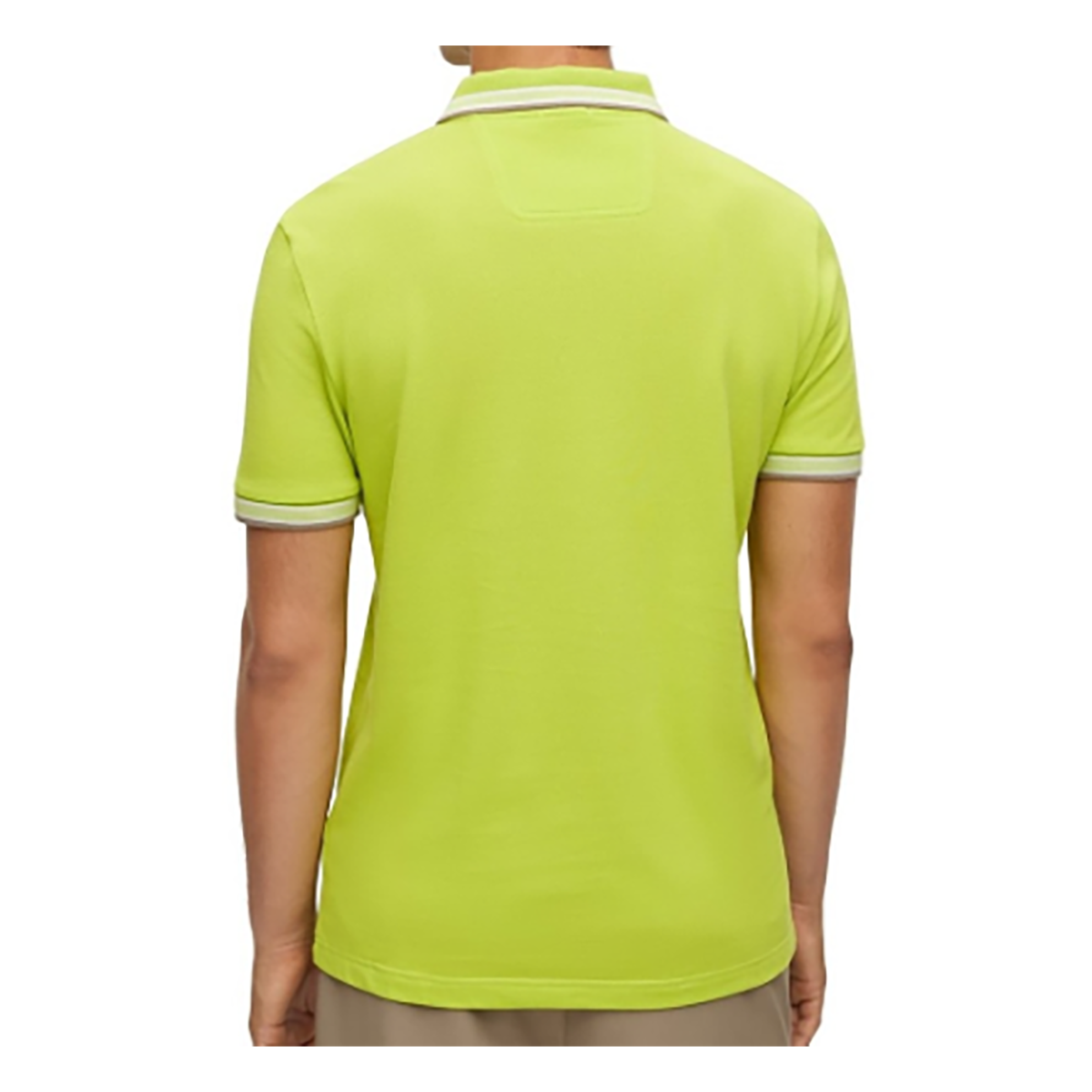 BOSS 'PADDY' REGULAR FIT POLO IN LIME