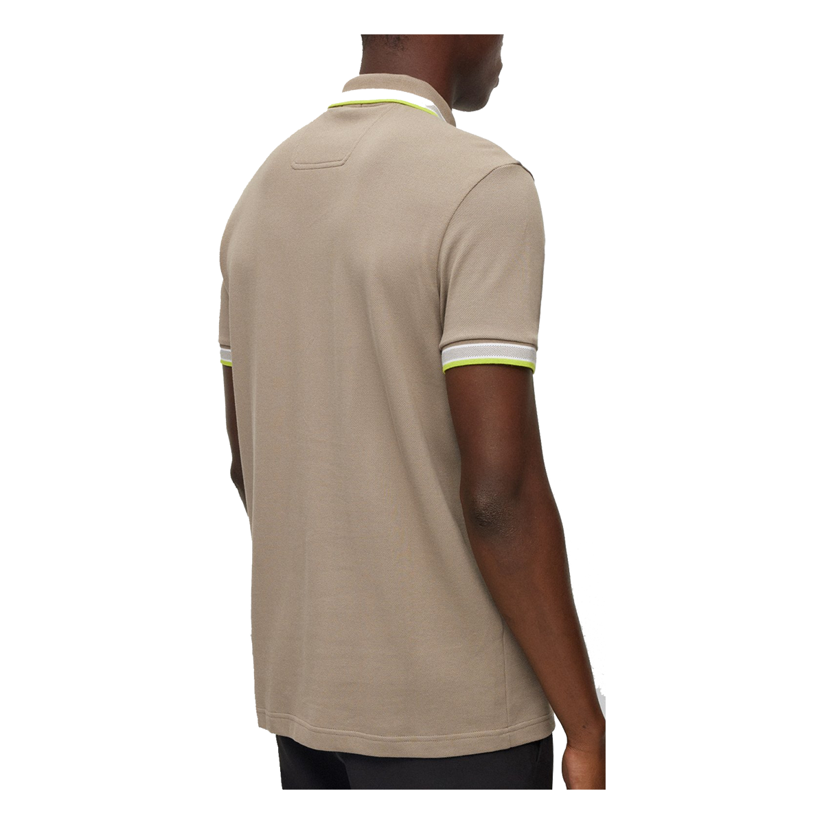 BOSS 'PADDY' REGULAR FIT POLO IN BEIGE