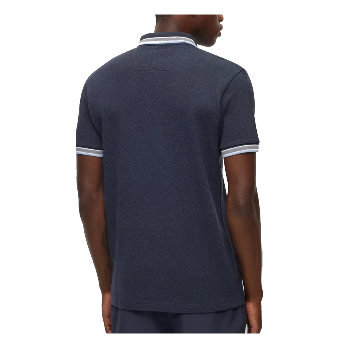 BOSS 'PADDY' REGULAR FIT POLO IN DARK BLUE