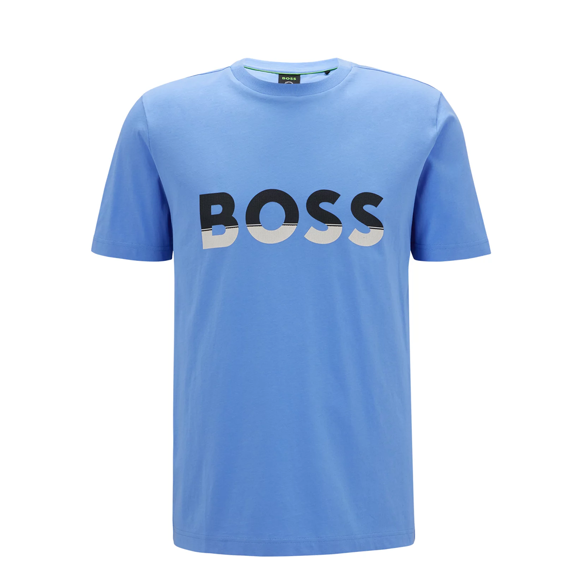 BOSS 'TEE1' REGULAR FIT T-SHIRT IN BABY BLUE