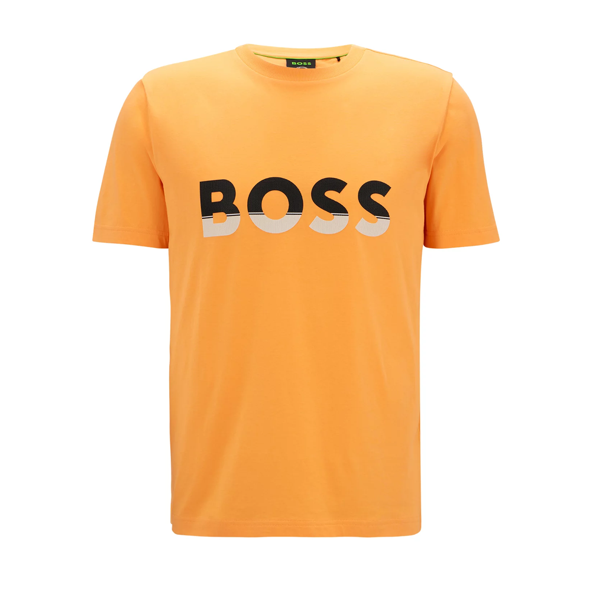 BOSS 'TEE1' REGULAR FIT T-SHIRT IN ORANGE