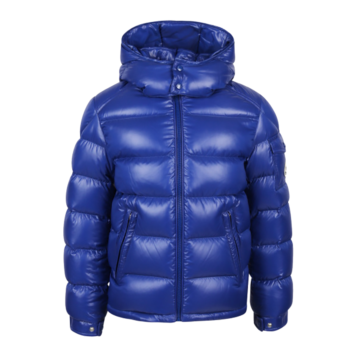 MONCLER JUNIOR DOWN MAYA JACKET IN BLUE