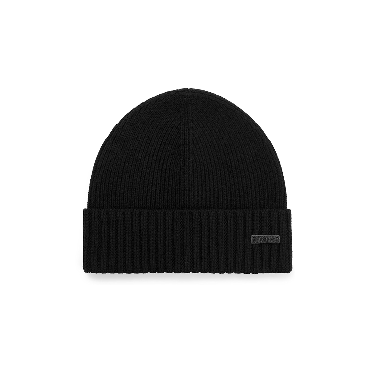 BOSS 'STYLE FATI' BEANIE IN BLACK