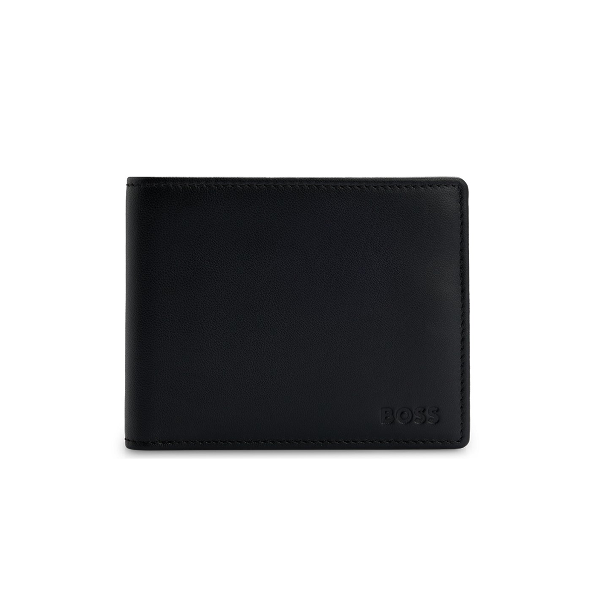 BOSS 'ASOLO' BILLFOLD WALLET IN BLACK