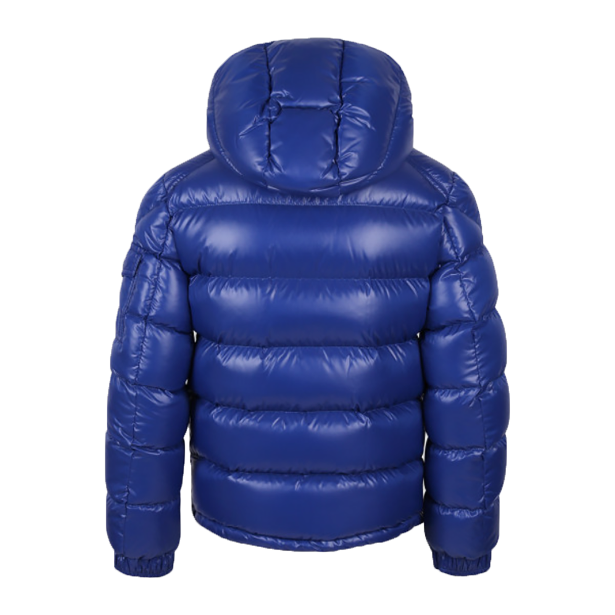 MONCLER JUNIOR DOWN MAYA JACKET IN BLUE