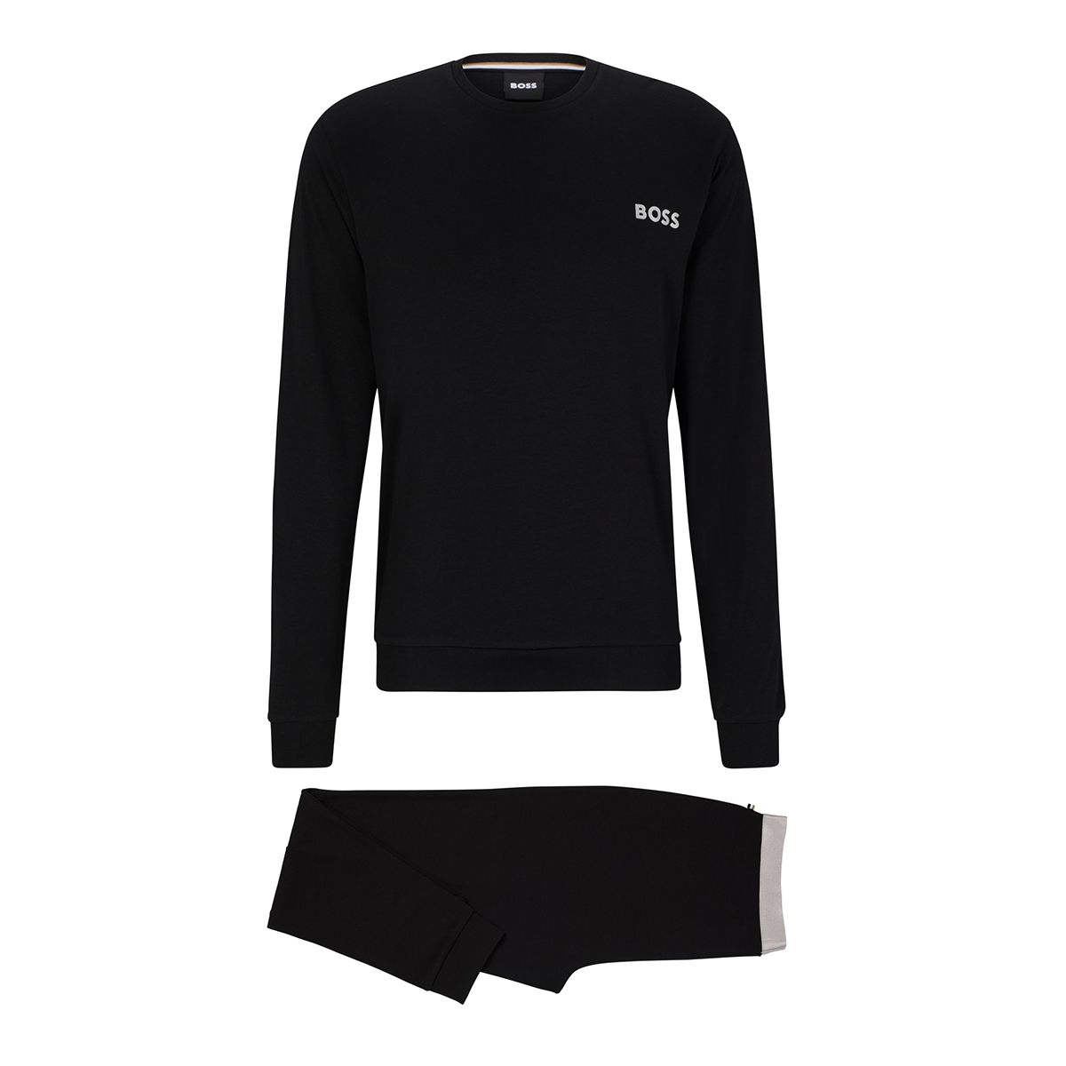 BOSS LOUNGE TRACKSUIT IN BLACK