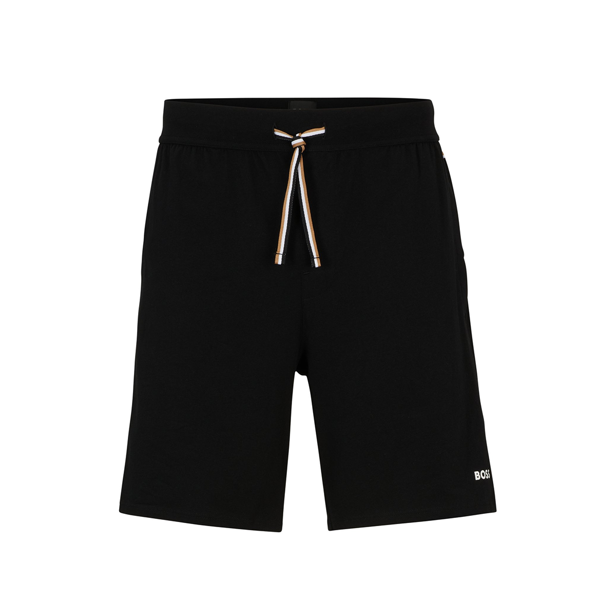 BOSS 'STYLE UNIQUE' SHORTS IN BLACK