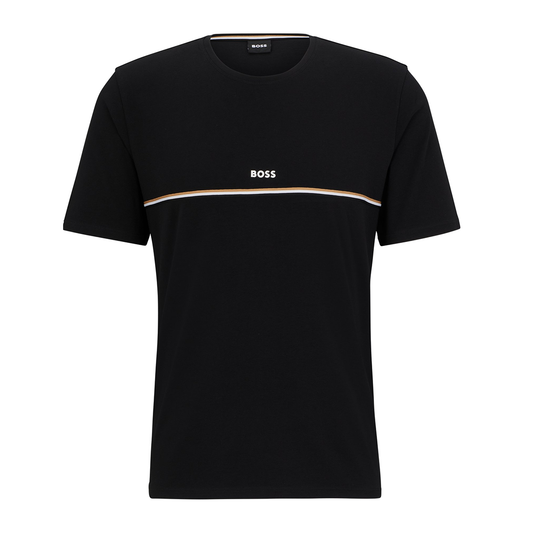 BOSS 'UNIQUE' T-SHIRT IN BLACK