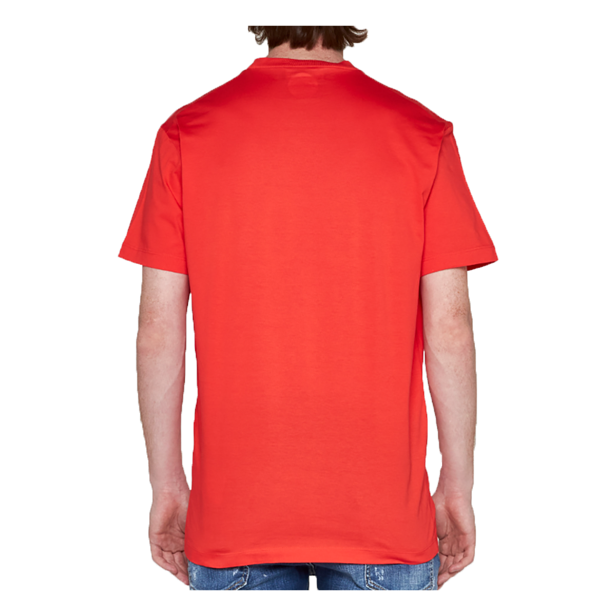 DSQUARED2 ICON LOGO T-SHIRT IN RED