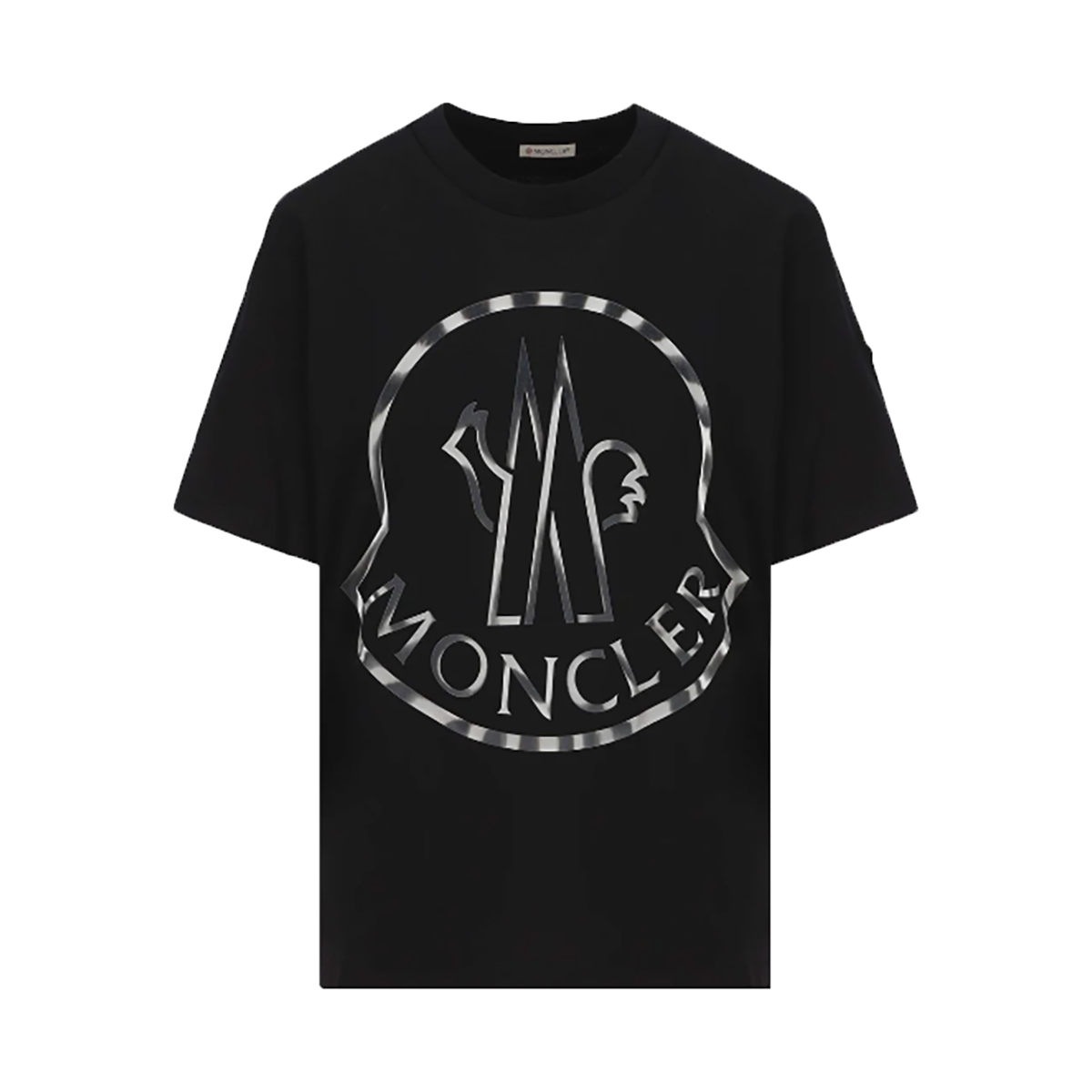 MONCLER SS T-SHIRT IN BLACK