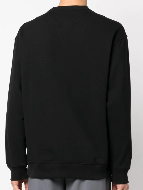 FENDI FF LOGO SWEATSHIRT IN BLACK