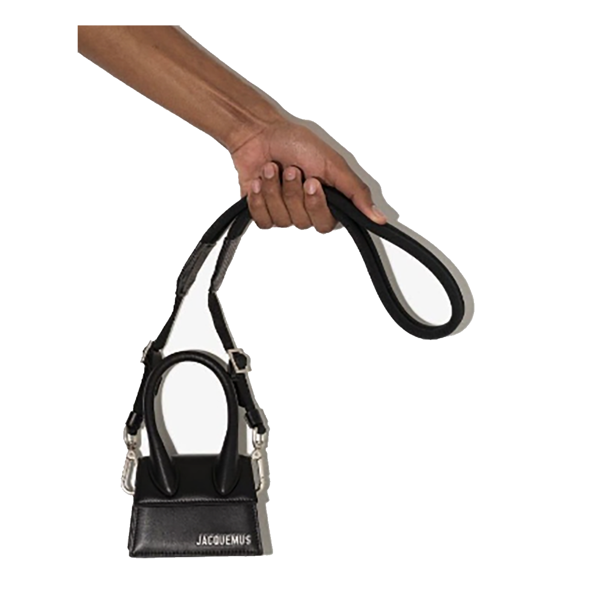 JACQUEMUS LE CHIQUITO MINI BAG IN BLACK