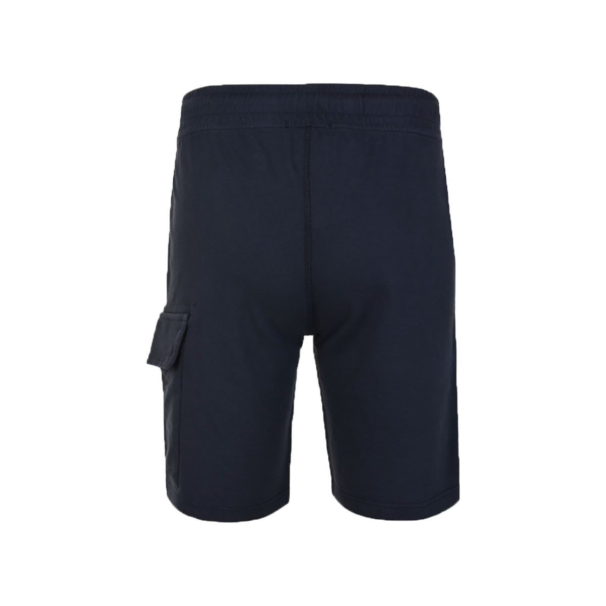 CP COMPANY JERSEY SHORTS IN NAVY BLUE