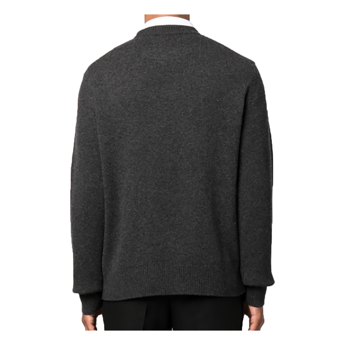 GIVENCHY LOGO SWEATER IN GREY