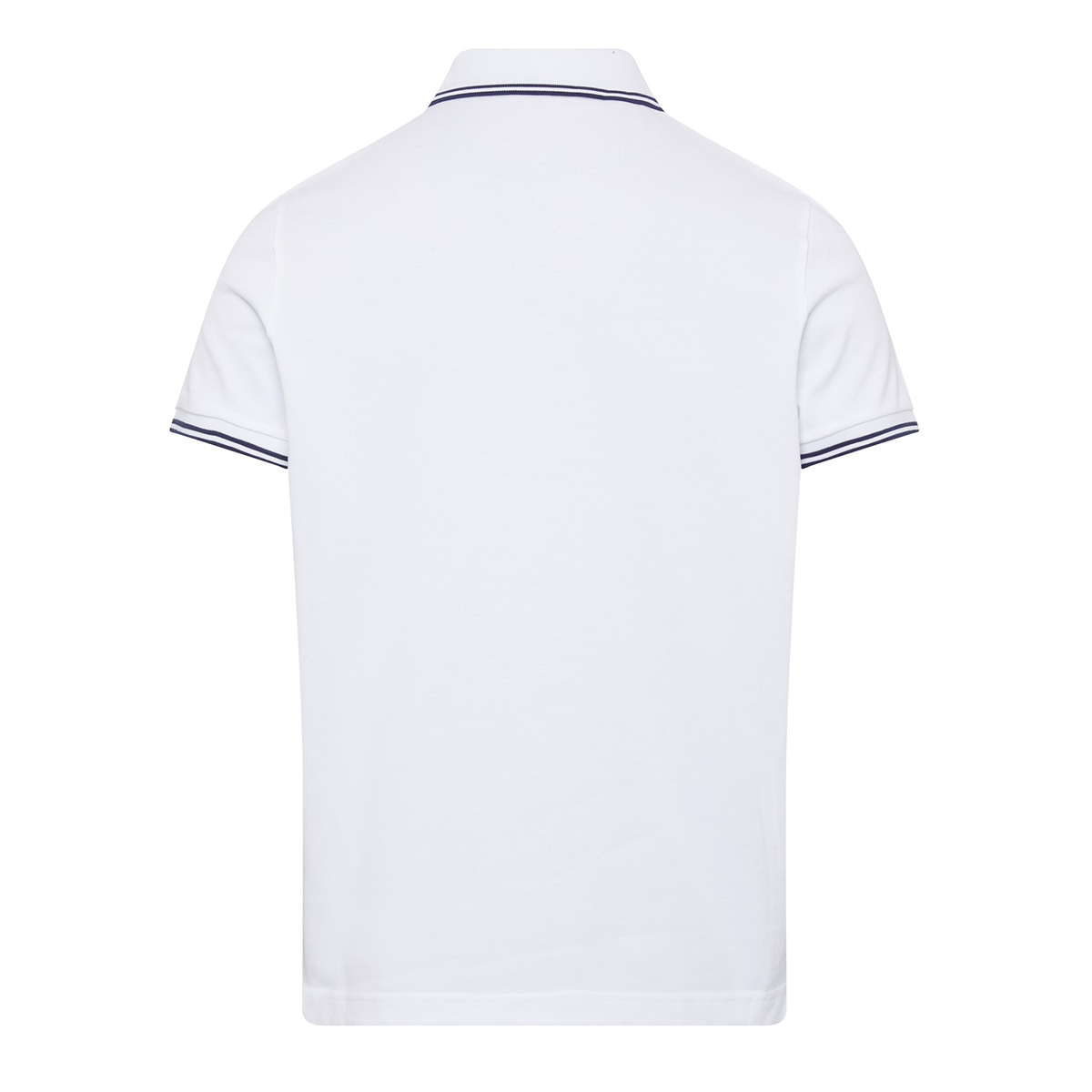 MONCLER CLASSIC POLO IN WHITE