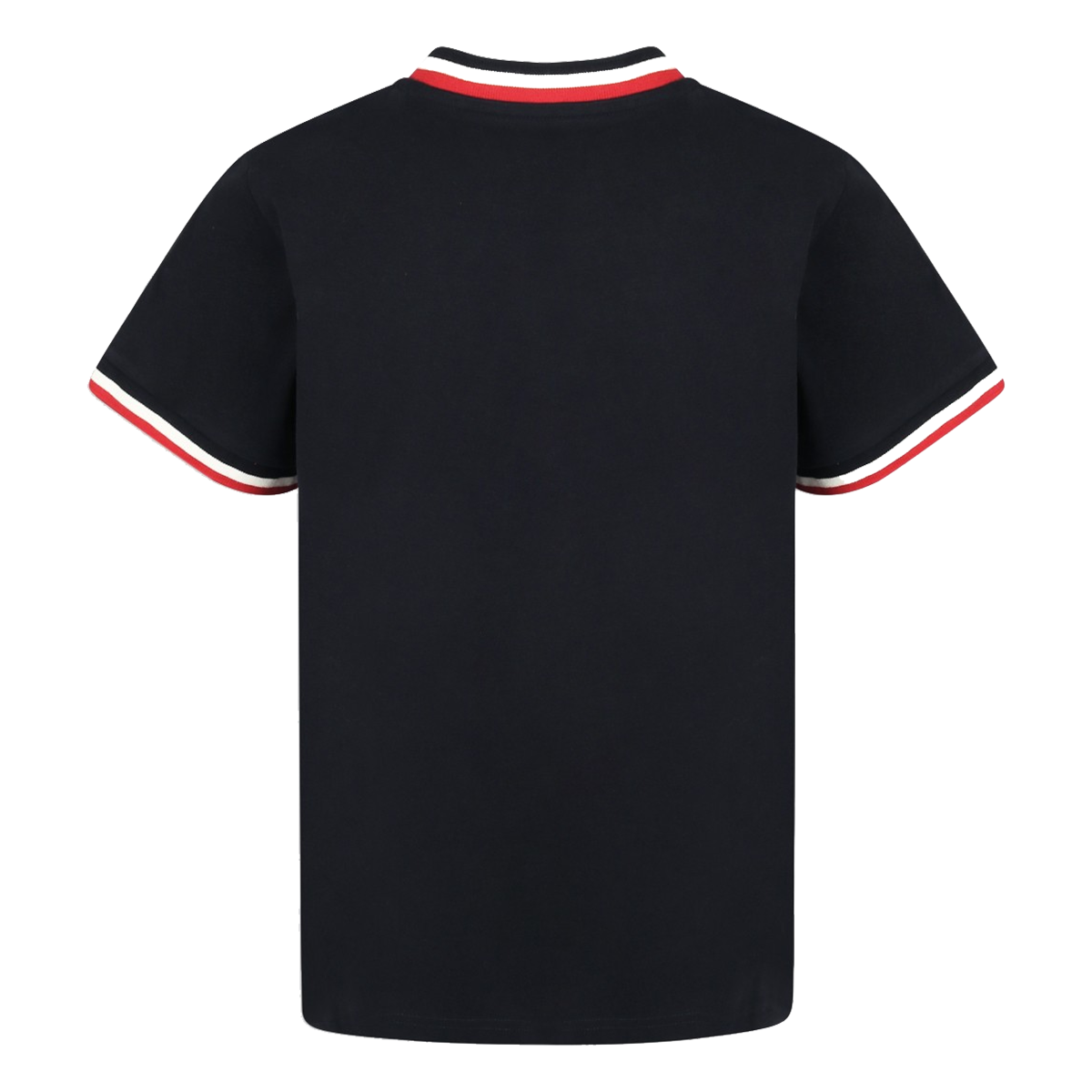 MONCLER JUNIOR SS T-SHIRT IN BLACK