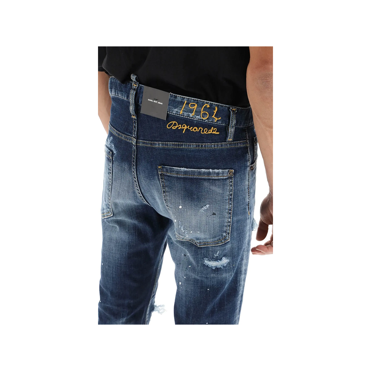 DSQUARED2 MEDIUM HIKING WASH COOL GUY JEANS