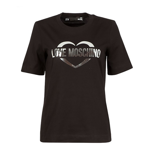 LOVE MOSCHINO WOMANS T-SHORT IN BLACK