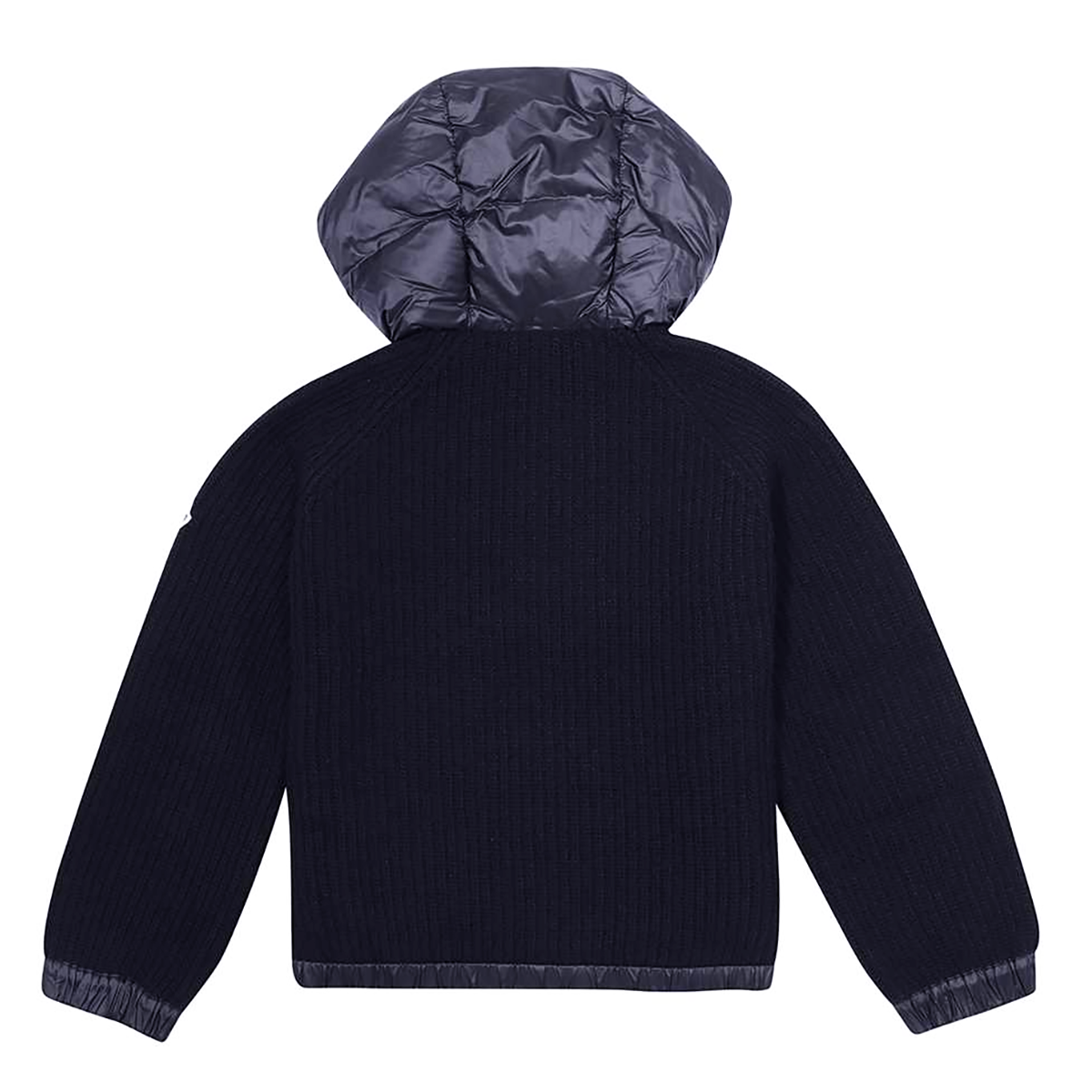 MONCLER JUNIOR 'CARDIGAN' JACKET IN NAVY