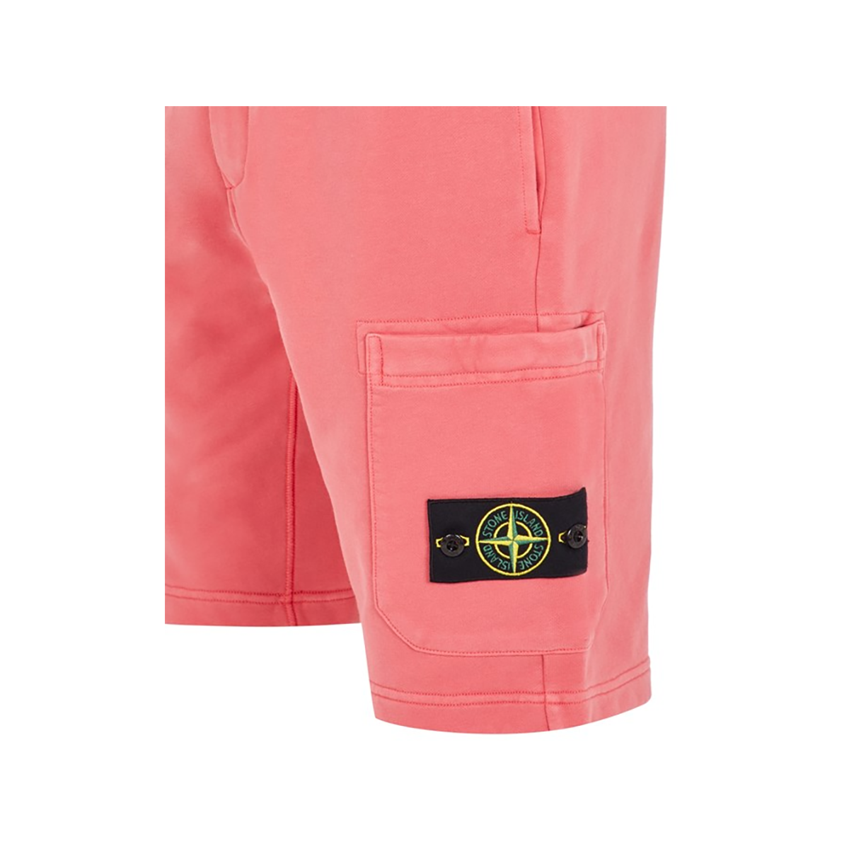 STONE ISLAND CARGO STYLE SHORTS IN PINK