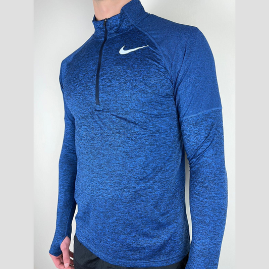 NIKE 1/4 ZIP 'BLUE'