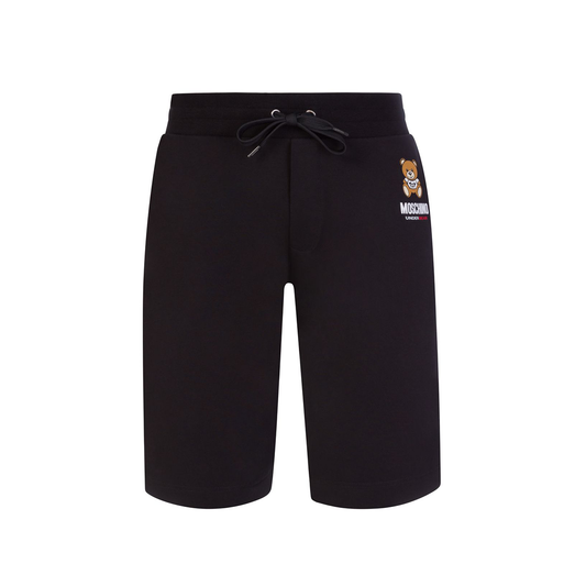 MOSCHINO UNDERBEAR SHORTS IN BLACK