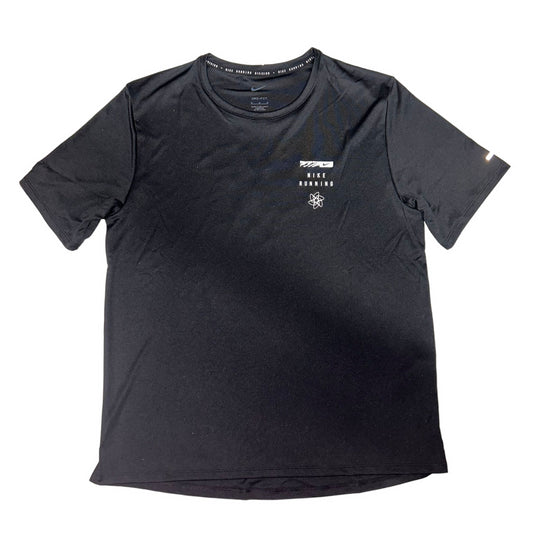 NIKE RUNNING DIVISION SPIRAL TEE 'BLACK'