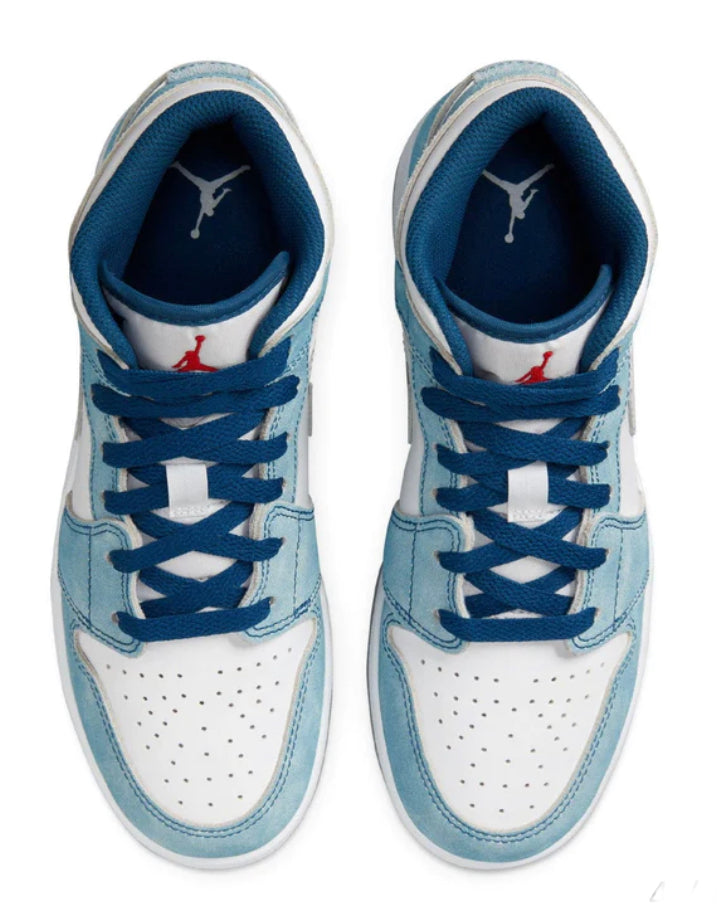 JORDAN 1 MID 'FRENCH BLUE' GS