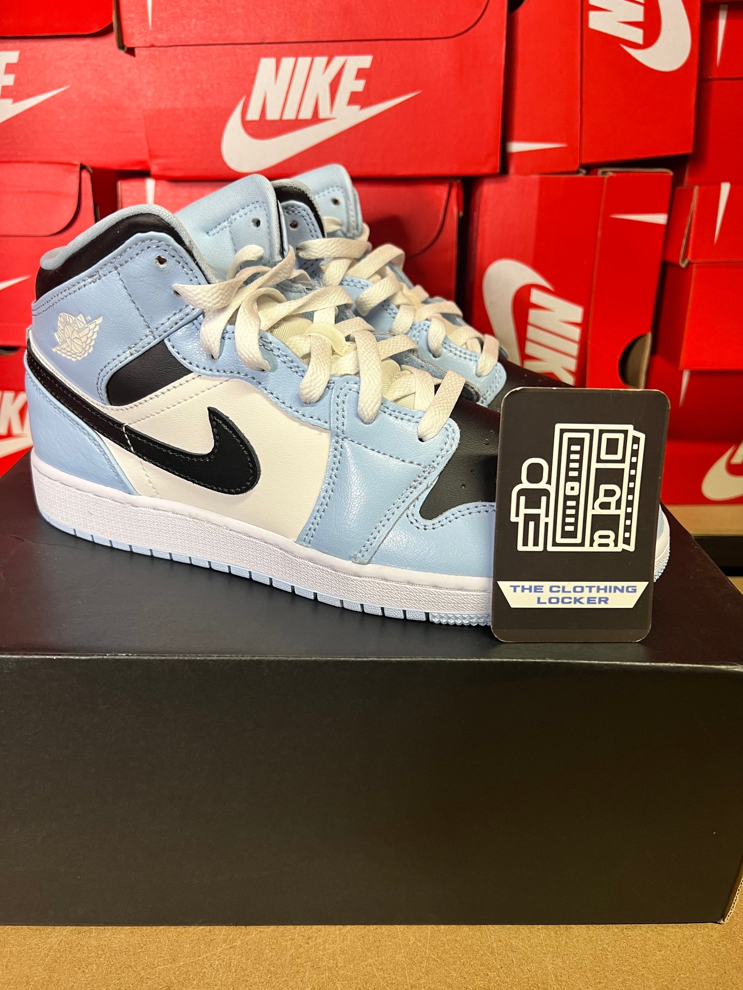 JORDAN 1 MID "ICE BLUE" GS